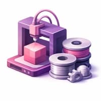 Four 3D printing processes in-house