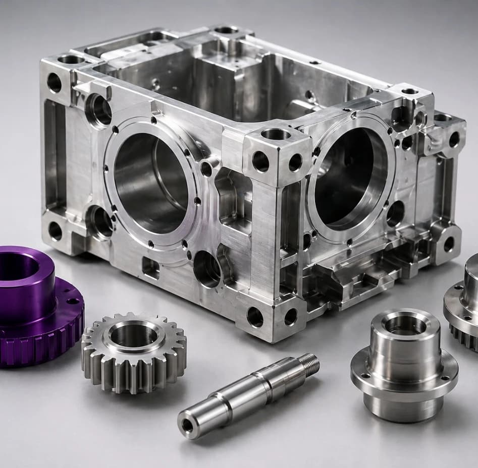 CNC Machining output
